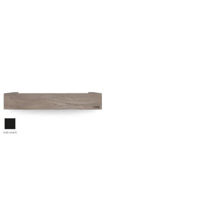 Afbeelding van Looox Wood planchet 60mm zwart WSHBOX60MZ