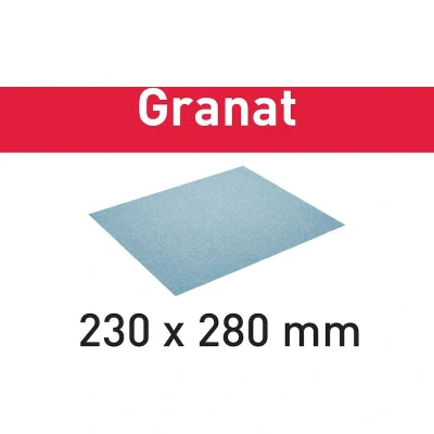 Afbeelding van Festool Accessoires Schuurpapier Granat 230x280 P400 GR/10 201266