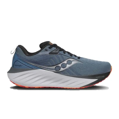 Afbeelding van Saucony Triumph 22 Hardloopschoenen neutraal, Heren, Maat: 42, Mirage/black Textiel/ synthetisch