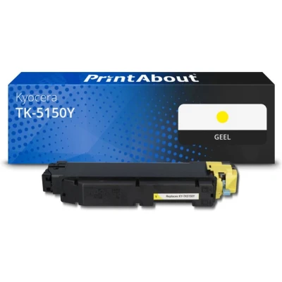 Afbeelding van Huismerk Kyocera TK 5150Y Toner Geel