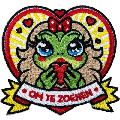 Afbeelding van Fjesta© Oeteldonk embleem Om te zoenen