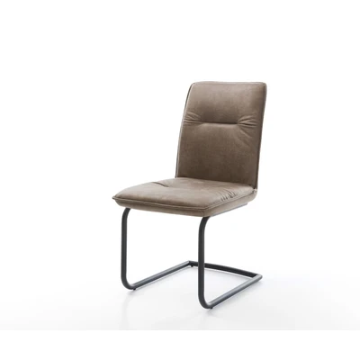 Afbeelding van sledemodel Vinjo Flex rond zwart taupe vintage