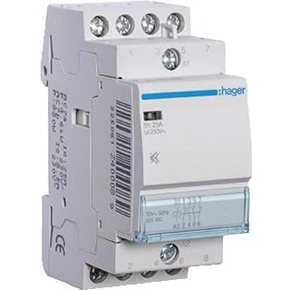 Afbeelding van Hager magneetschakelaar 25a 2 maak 2v s 12vdc esl427sdc