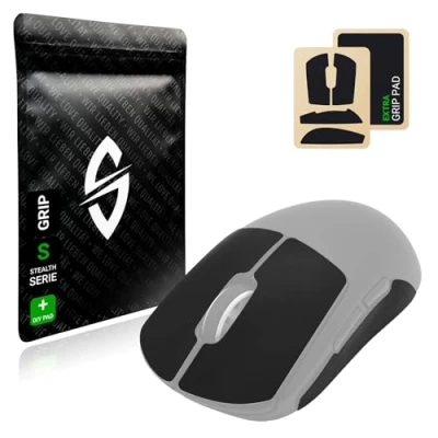 Afbeelding van SensoryBoost Grip Tape Set voor Logitech G PRO X Superlight 1 &amp; 2 (+ extra Pad) zweetabsorberend, extreem antislip, ultradun (0,5 mm), zelfklevend en residuvrij, gaming muisaccessoires