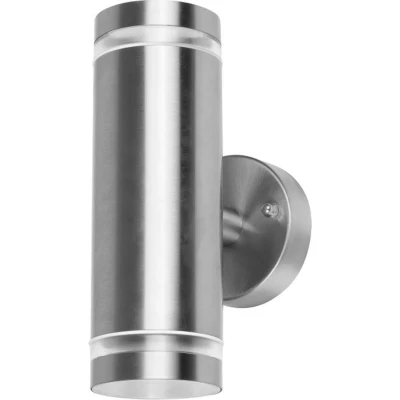 Afbeelding van Integral buiten wandlamp staal IP65 Up&amp;Down voor 2x GU10 LED lamp (niet inbegrepen)