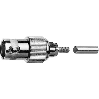 Afbeelding van Telegaertner J01001B0005 BNC connector, recht 50Ω 1 st.