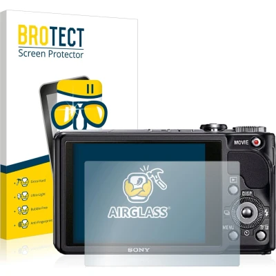 Afbeelding van BROTECT Screenprotector voor Sony Cyber Shot DSC HX9V Folie Beschermfolie Beschermglas transparant
