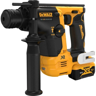 Afbeelding van DeWalt DCH072P2 QW Accuboorhamer SDS plus 1.1 J 12V 2 x 5.0 Ah accu + lader TSTAK koffer