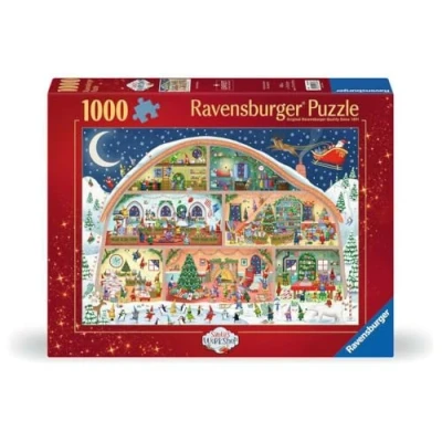 Afbeelding van Ravensburger Werkstatt des Weihnachtsmanns 1000 Teile Puzzle