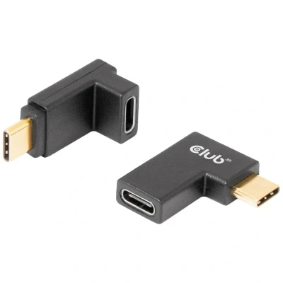 Afbeelding van CLUB3D USB Type C Gen2 Angled Adapter set van 2 4K120Hz M/V