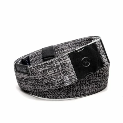 Afbeelding van Arcade The Original Adventure Belt, Repreve Elastische Webbing, Non Metal Travel Friendly Buckle, Heather Black, Eén maat