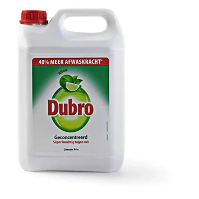Afbeelding van Dubro Geconcentreerd Afwasmiddel Limoen Fris 5 liter