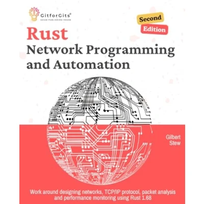 Afbeelding van Rust for Network Programming and Automation, Second Edition: Work around designing networks, TCP/IP protocol, packet analysis performance monitoring using 1.68