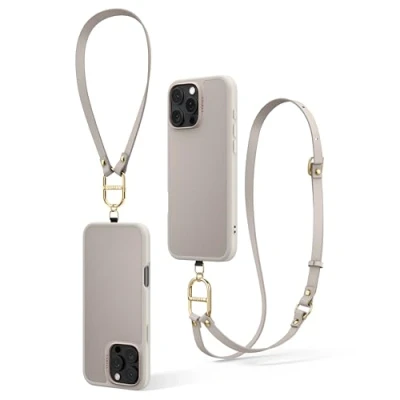 Afbeelding van CYRILL van Spigen Kajuk Mag hoesje compatibel met iPhone 16 Pro (2024) Classic Charm Cream