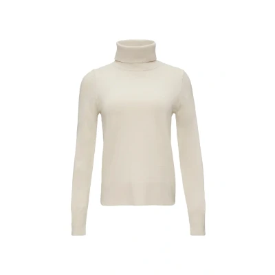 Afbeelding van s.Oliver Rollkragen Trui, Dames, Maat: 48, Beige
