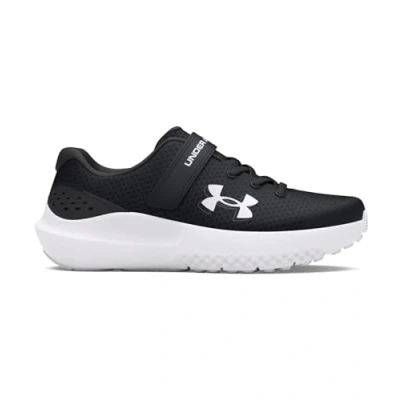Afbeelding van Under Armour UA BPS Surge 4 AC, Sneakers jongens, Black/Anthracite/White, 31.5 EU