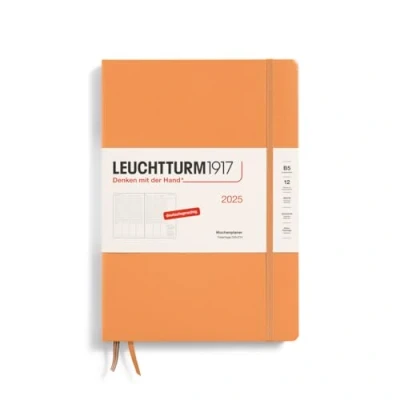 Afbeelding van LEUCHTTURM1917 370583 Weekplanner Composition (B5) 2025, abrikoos, Duits