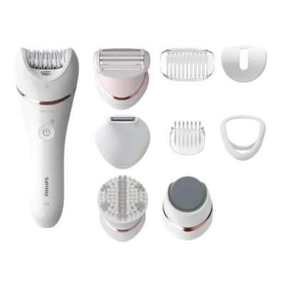 Afbeelding van Philips BRE740/10 Epilator Series 8000 Haarverwijderingstool, Maat: One Size, Weiß