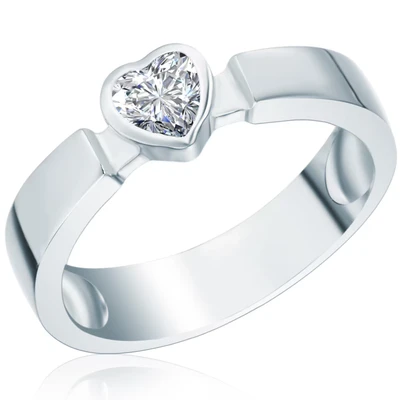 Afbeelding van Rafaela Donata Ring zilver / transparant