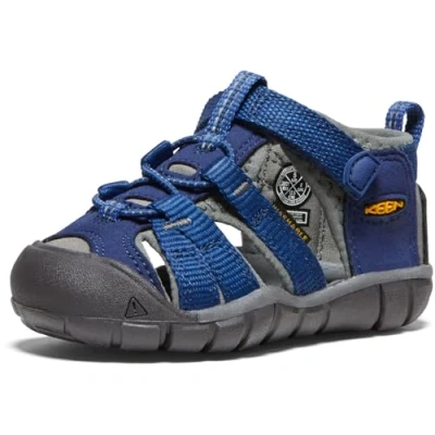 Afbeelding van Keen Seacamp II Toddlers Sandalen Blue Depths/Gargoyle Blauw Polyester Maat 20/21 K1022944