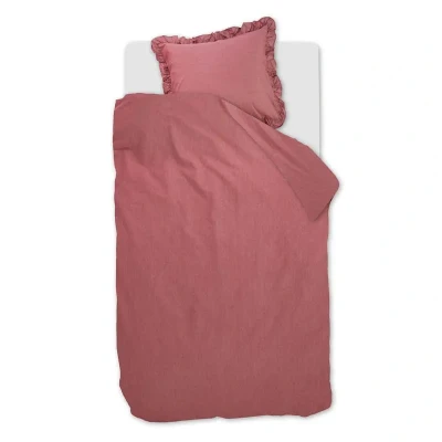 Afbeelding van At Home Dekbedovertrek Flamboyant Dark Pink 140 x 200/220