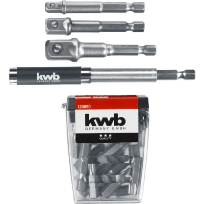 Afbeelding van KWB Bitset 23 Delig + Dopadapter