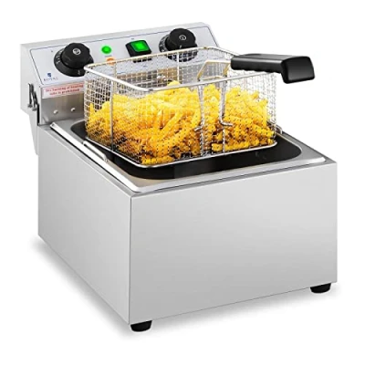 Afbeelding van Royal Catering Elektro Friteuse 10 Liter Timer 230 V