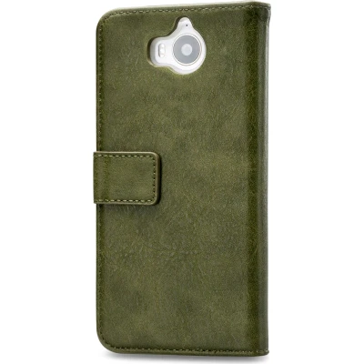 Afbeelding van Mobilize Elite Gelly Wallet Book Case Huawei Y5 2017/Y6 2017 Green
