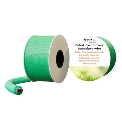 Afbeelding van BEOS® Premium begrenzingskabel voor robotmaaiers 100 meter universeel compatibel begrenzingsdraad van kwaliteitskoper kabel Worx, Gardena, Husqvarna, Bosch, Stihl, enz. Ø2,7 mm