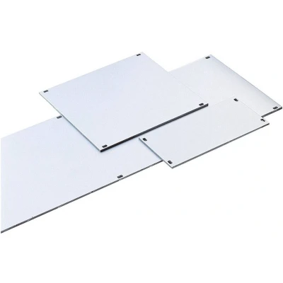 Afbeelding van Fischer Elektronik TFP 3HE 16TE ME Frontplaat (b x h) 81 mm 128.4 Aluminium Zilver (mat, geëloxeerd) 1 stuk(s)