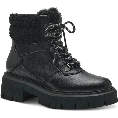 Afbeelding van Marco Tozzi Snowboots, Dames, Maat: 39, Black Textiel/ synthetisch