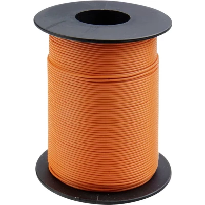 Afbeelding van Donau Elektronik 119 17 Draad 1 x 0.14 mm² Oranje 100 m