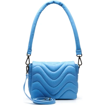 Afbeelding van Chabo Sorrento Padded Shoulderbag blue Damestas