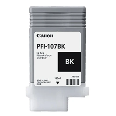 Afbeelding van Canon PFI 107BK Inktcartridge Zwart