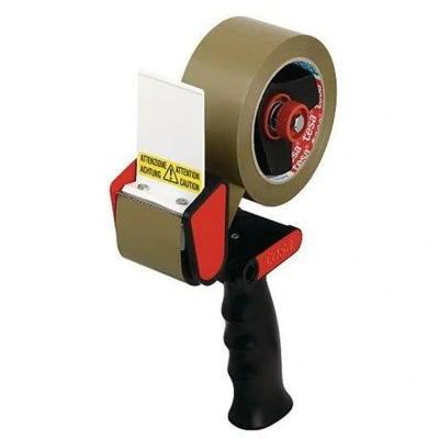 Afbeelding van tesa Plakbanddispenser 56403 00000 01 Blauw, Rood Rolbreedte (max.): 50 mm Met reminrichting, Mes verwisselbaar