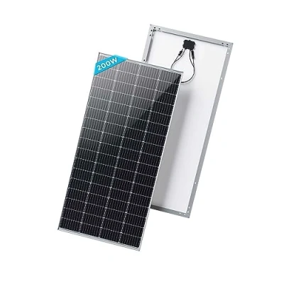 Afbeelding van RENOGY 200 W 12 volt zonnepaneel, monokristallijn, fotovoltaïsche zonnecel, ideaal voor het opladen van V batterijen, camper, boot, camper