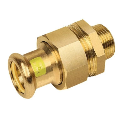 Afbeelding van Bonfix Perskoppeling Koper Gas 3 delige koppeling 1/2&quot;x15mm
