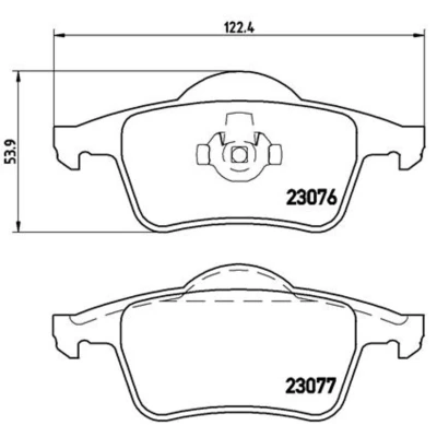 Afbeelding van Brembo Remblokset P 86 014