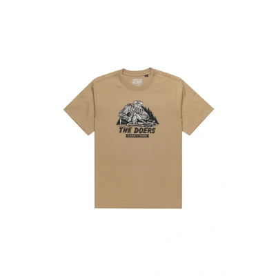 Afbeelding van Element Timber Shaper À Manches Courtes Tshirt print, Heren, Maat: XL, Kha
