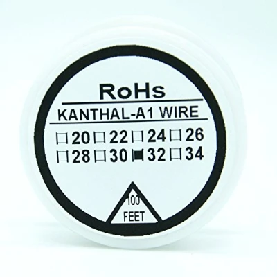 Afbeelding van Kanthal A1 type weerstand draad 30m spoel 22 32G AWG