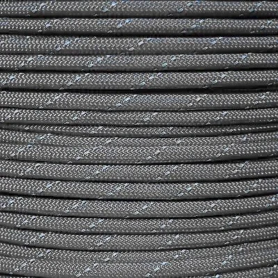 Afbeelding van Rol 100 meter Grijs Reflecterend Paracord 550 #59