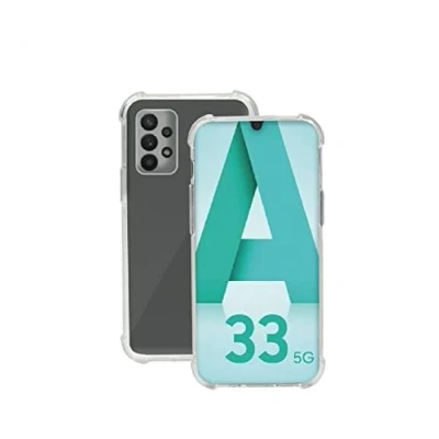 Afbeelding van Telefoonhoes Mobilis Zwart Transparant Samsung Galaxy A33 5G