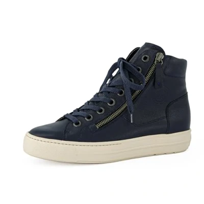 Afbeelding van Paul Green High Top sneakers voor dames, Blauw 32x, 38 EU