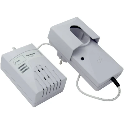 Afbeelding van Schabus GX C3pro Koolmonoxidemelder Met externe sensor werkt op het lichtnet Detectie van Koolmonoxide