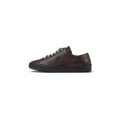 Afbeelding van Camper Heren Peu Touring K100855 Sneakers, Dark Brown 007 Tws, 39 EU, Donkerbruin EU