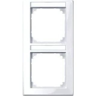 Afbeelding van Merten 470219 Afdekking Frame System M Polar wit