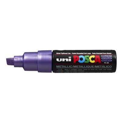 Afbeelding van uni ball Paint Marker op waterbasis Posca PC 8K paars metaal paintmarker