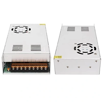 Afbeelding van Adaptateur de pilote d&#039;alimentation DC48V Alimentation à Découpage commutation en alliage d&#039;aluminium(S 400 48(48V/8.3A/400W) AC110/220V±15%)