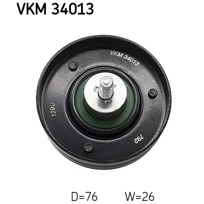 Afbeelding van Skf Geleiderol (poly) V riem VKM 34013
