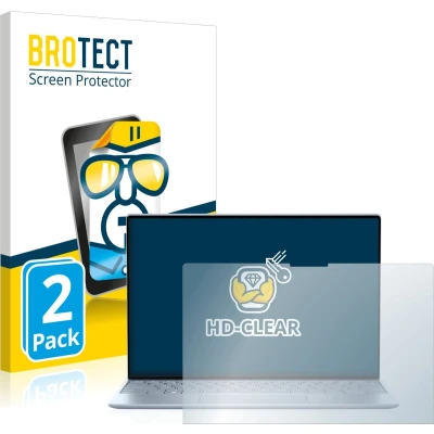 Afbeelding van BROTECT Screenprotector voor Dell XPS 13 9315 Touch Folie Beschermfolie transparant (2 Stuks)